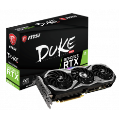 Фото MSI GeForce RTX 2080 Ti DUKE OC 11264MB (RTX 2080 Ti DUKE 11G OCV1)