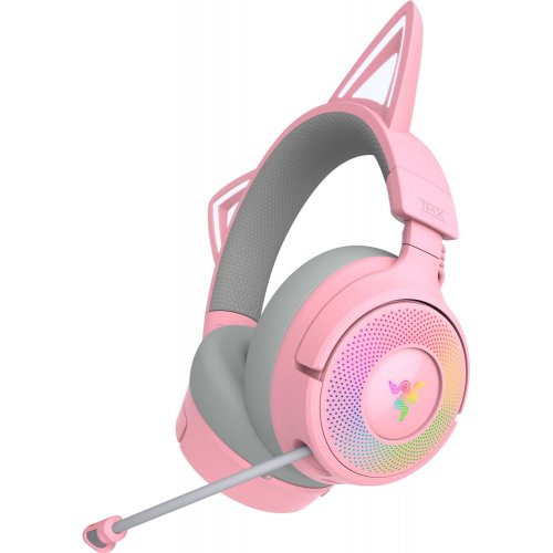 Навушники Razer Kraken Kitty V3 Pro (RZ04-05170200-R3M1) Quartz купити в Україні | Telemart фото