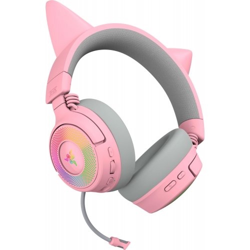 Навушники Razer Kraken Kitty V3 Pro (RZ04-05170200-R3M1) Quartz купити в Україні | Telemart фото