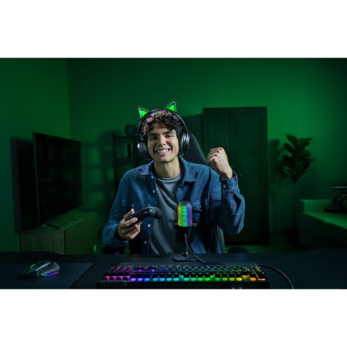Навушники Razer Kraken Kitty V3 Pro (RZ04-05170300-R3M1) Black купити в Україні | Telemart фото