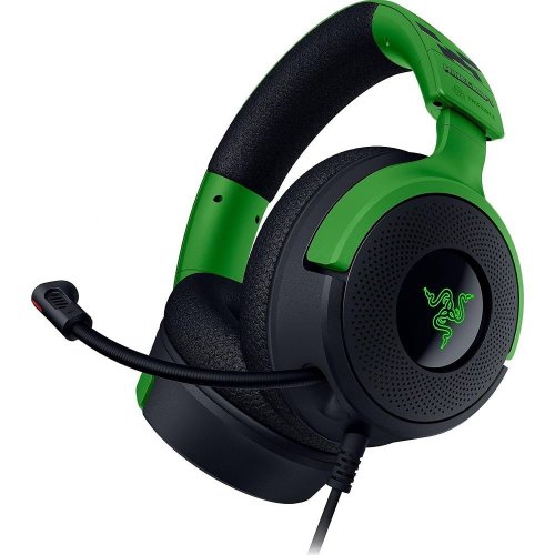 Навушники Razer Kraken V4 X Minecraft Edition (RZ04-05180200-R3M1) Black/Green купити в Україні | Telemart фото