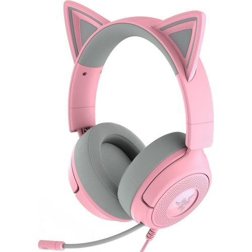 Навушники Razer Kraken Kitty V3 X (RZ04-05350100-R3M1) Quartz купити в Україні | Telemart фото