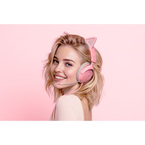 Навушники Razer Kraken Kitty V3 X (RZ04-05350100-R3M1) Quartz купити в Україні | Telemart фото