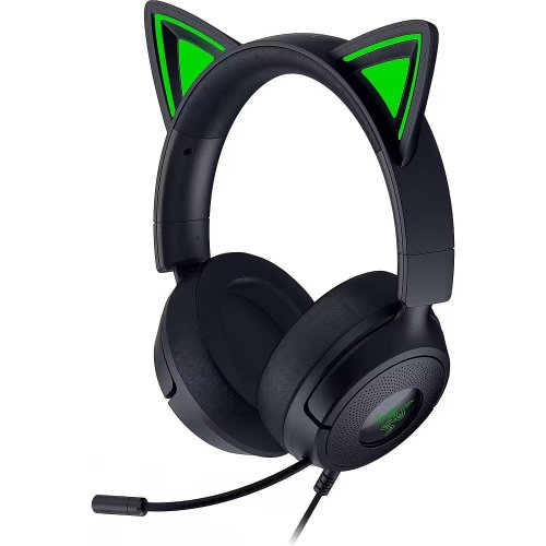 Навушники Razer Kraken Kitty V3 X (RZ04-05350200-R3M1) Black купити в Україні | Telemart фото