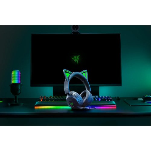 Навушники Razer Kraken Kitty V3 X (RZ04-05350200-R3M1) Black купити в Україні | Telemart фото