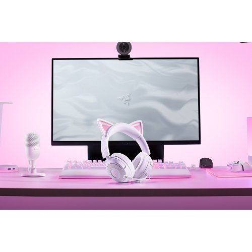 Навушники Razer Kraken Kitty V3 X (RZ04-05350300-R3M1) White купити в Україні | Telemart фото