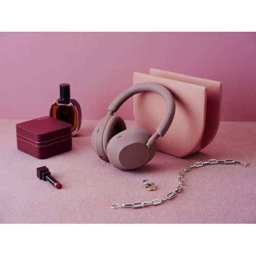 Навушники Sony WH-1000XM5 (WH1000XM5P.CE7) Smoky Pink купити в Україні | Telemart фото