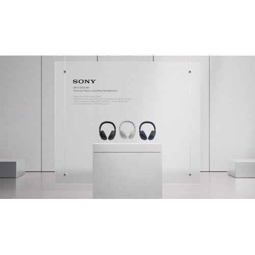 Навушники Sony WH-1000XM6 (WH1000XM6L.E) Midnight Blue купити в Україні | Telemart фото