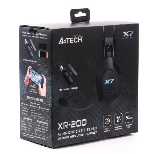 Наушники A4Tech XR-200 Black купить в Украине | Telemart фото