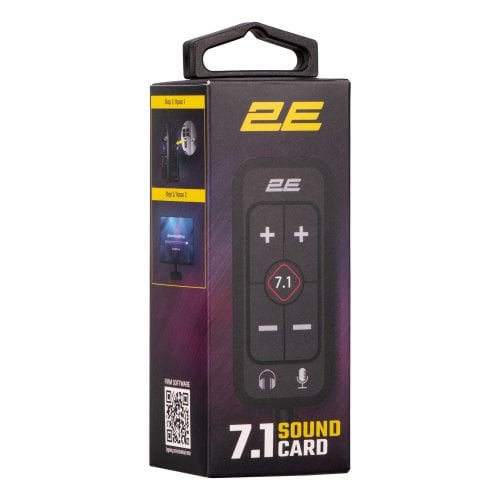 Звуковая карта 2E Gaming SCG-C001 (2E-SCG-C001) Black купить в Украине | Telemart фото