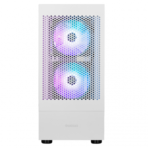 Корпус Gamdias TALOS E3 Mesh Tempered Glass без БЖ (4712960137127) White (Відновлено продавцем, 921192) купити в Україні | Telemart фото