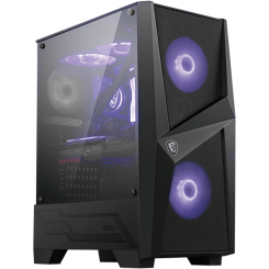 Корпус MSI MAG Forge 100M без БП Black (Восстановлено продавцом, 921193)