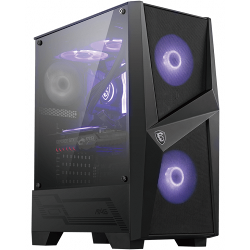 Корпус MSI MAG Forge 100M без БП Black (Восстановлено продавцом, 921193) купить в Украине | Telemart фото