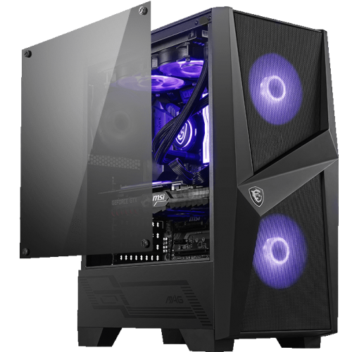 Корпус MSI MAG Forge 100M без БП Black (Восстановлено продавцом, 921193) купить в Украине | Telemart фото