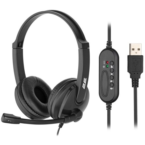 Наушники 2E CH12 USB (2E-CH12SU) Black купить в Украине | Telemart фото