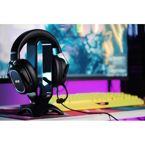 Навушники 2E Gaming HG320 V2 7.1 (2E-HG320V2BK-7.1) Black купити в Україні | Telemart фото