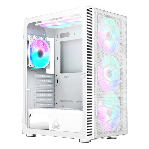 Корпус Montech X3 Mesh без БП White (Восстановлено продавцом, 921213) купить в Украине | Telemart фото