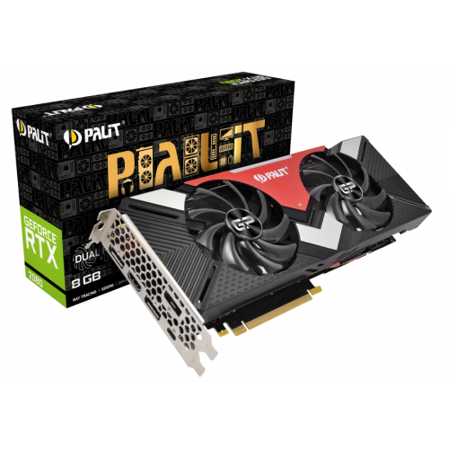 Продать Видеокарта Palit GeForce RTX 2080 Dual 8192MB (NE62080020P2-180A) по Trade-In интернет-магазине Телемарт - Киев, Днепр, Украина фото