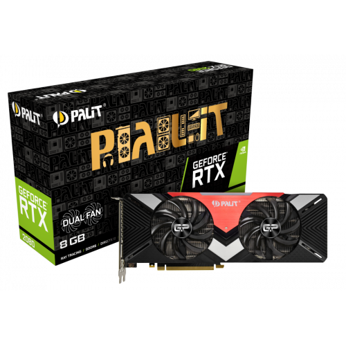 Продать Видеокарта Palit GeForce RTX 2080 Dual 8192MB (NE62080020P2-180A) по Trade-In интернет-магазине Телемарт - Киев, Днепр, Украина фото