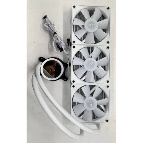 Готовая сво NZXT Kraken 360 RGB (RL-KR360-W1) White (Восстановлено продавцом, 921280) купить в Украине | Telemart фото