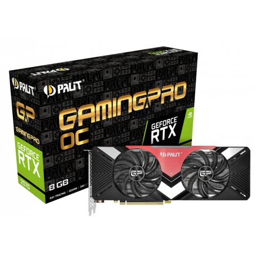 Продать Видеокарта Palit GeForce RTX 2070 Gaming PRO OC 8192MB (NE62070U20P2-1060A) по Trade-In интернет-магазине Телемарт - Киев, Днепр, Украина фото