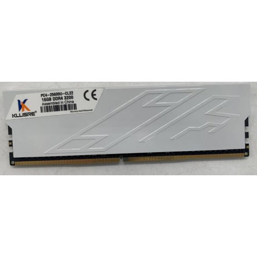 Озу Kllisre DDR4 16GB 3200 Mhz (PC4-25600U1PCS-CL22) (Восстановлено продавцом, 921314) купить в Украине | Telemart фото