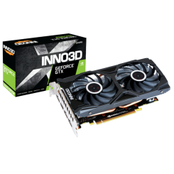 Видеокарта Inno3D GeForce GTX 1660 SUPER Twin X2 6144MB (M166SK-06D6) (Восстановлено продавцом, 921322)