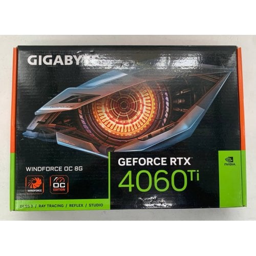 Відеокарта Gigabyte GeForce RTX 4060 Ti WindForce OC 8192MB (GV-N406TWF2OC-8GD) (Відновлено продавцем, 921323) купити в Україні | Telemart фото