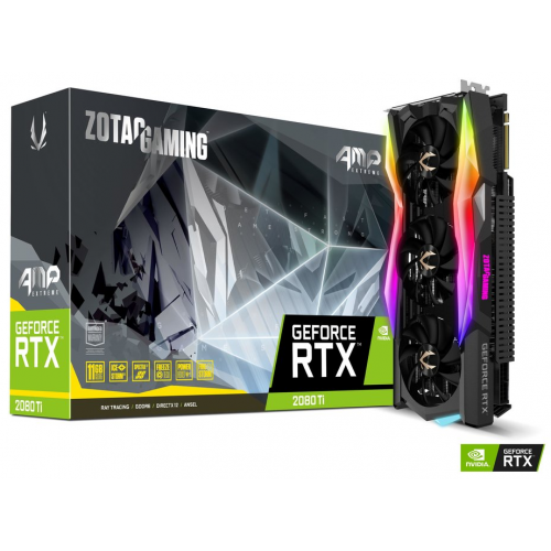 Продати Відеокарта Zotac GeForce RTX 2080 Ti AMP Extreme 11264MB (ZT-T20810B-10P) за Trade-In у інтернет-магазині Телемарт - Київ, Дніпро, Україна фото