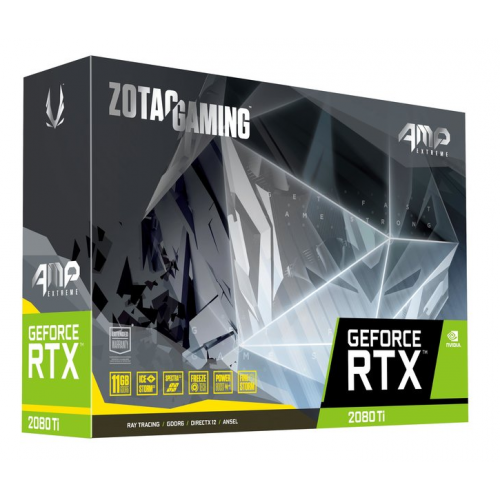Продати Відеокарта Zotac GeForce RTX 2080 Ti AMP Extreme 11264MB (ZT-T20810B-10P) за Trade-In у інтернет-магазині Телемарт - Київ, Дніпро, Україна фото