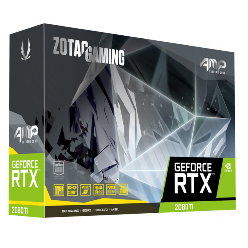 Продать Видеокарта Zotac GeForce RTX 2080 Ti AMP Extreme Core 11264MB (ZT-T20810C-10P) по Trade-In интернет-магазине Телемарт - Киев, Днепр, Украина фото