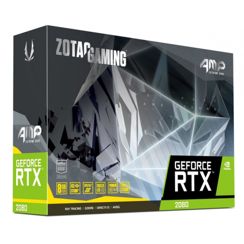 Продати Відеокарта Zotac GeForce RTX 2080 AMP Extreme Core 8192MB (ZT-T20800C-10P) за Trade-In у інтернет-магазині Телемарт - Київ, Дніпро, Україна фото