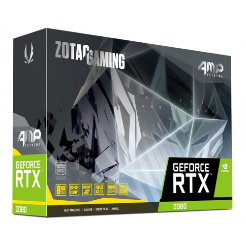 Продати Відеокарта Zotac GeForce RTX 2080 AMP Extreme 8192MB (ZT-T20800B-10P) за Trade-In у інтернет-магазині Телемарт - Київ, Дніпро, Україна фото