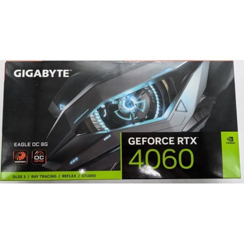 Відеокарта Gigabyte GeForce RTX 4060 Eagle OC 8192MB (GV-N4060EAGLE OC-8GD) (Відновлено продавцем, 921416) купити в Україні | Telemart фото