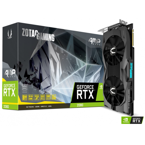 Продати Відеокарта Zotac GeForce RTX 2080 AMP MAXX 8192MB (ZT-T20800H-10P) за Trade-In у інтернет-магазині Телемарт - Київ, Дніпро, Україна фото
