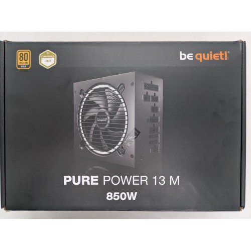 Блок живлення Be Quiet! Pure Power 13 M 850W (BP027EU) (Відновлено продавцем, 921424) купити в Україні | Telemart фото