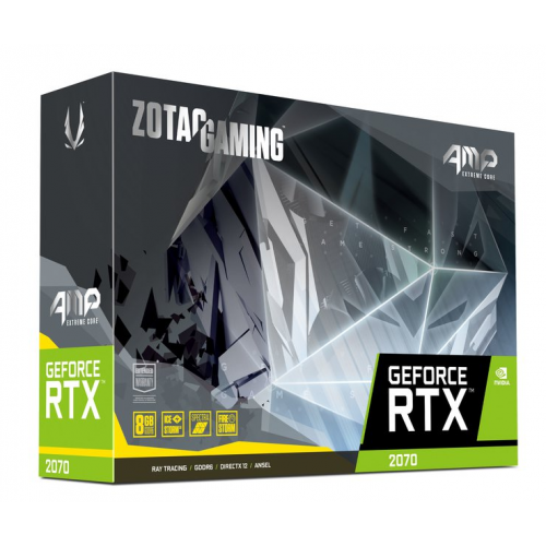 Продать Видеокарта Zotac GeForce RTX 2070 AMP Extreme Core 8192MB (ZT-T20700C-10P) по Trade-In интернет-магазине Телемарт - Киев, Днепр, Украина фото
