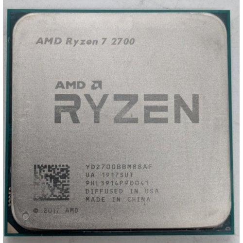 Процессор AMD Ryzen 7 2700X 3.7(4.3)GHz 16MB sAM4 Tray (YD270XBGM88AF) (Восстановлено продавцом, 921458) купить в Украине | Telemart фото