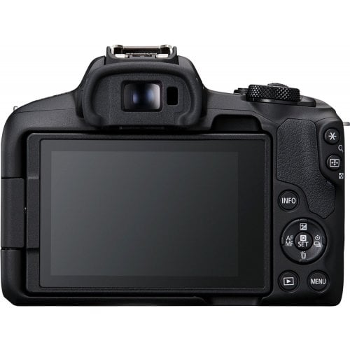 Бездзеркальний фотоапарат Canon EOS R50 Double Kit (RF-S 18-45mm + RF 75-300mm) IS STM (5811C150) Black купити в Україні | Telemart фото