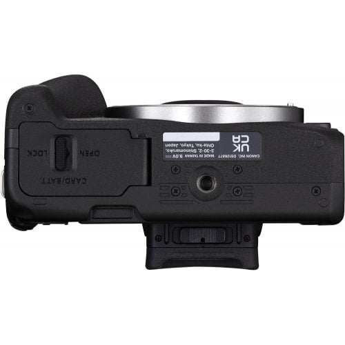 Бездзеркальний фотоапарат Canon EOS R50 Double Kit (RF-S 18-45mm + RF 75-300mm) IS STM (5811C150) Black купити в Україні | Telemart фото