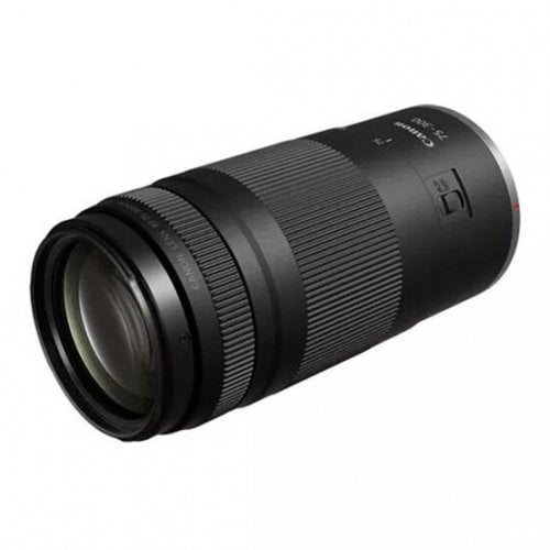 Бездзеркальний фотоапарат Canon EOS R50 Double Kit (RF-S 18-45mm + RF 75-300mm) IS STM (5811C150) Black купити в Україні | Telemart фото