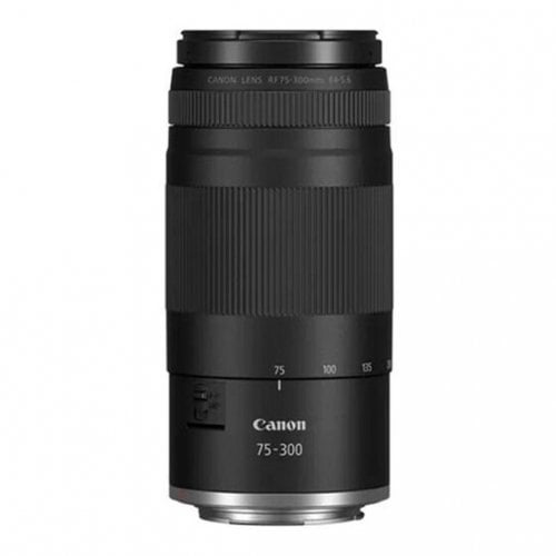Бездзеркальний фотоапарат Canon EOS R50 Double Kit (RF-S 18-45mm + RF 75-300mm) IS STM (5811C150) Black купити в Україні | Telemart фото