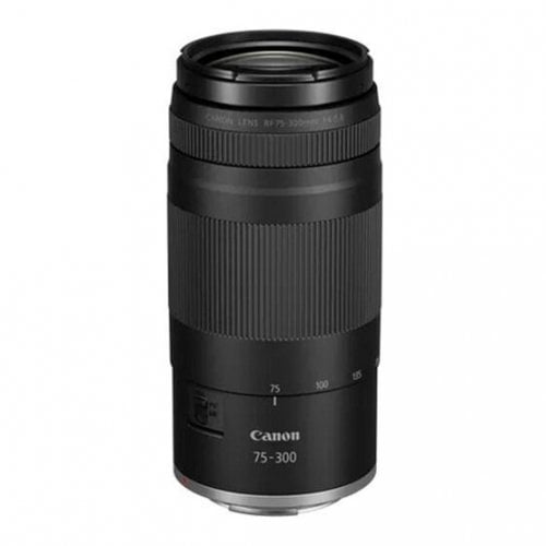 Бездзеркальний фотоапарат Canon EOS R50 Double Kit (RF-S 18-45mm + RF 75-300mm) IS STM (5811C150) Black купити в Україні | Telemart фото