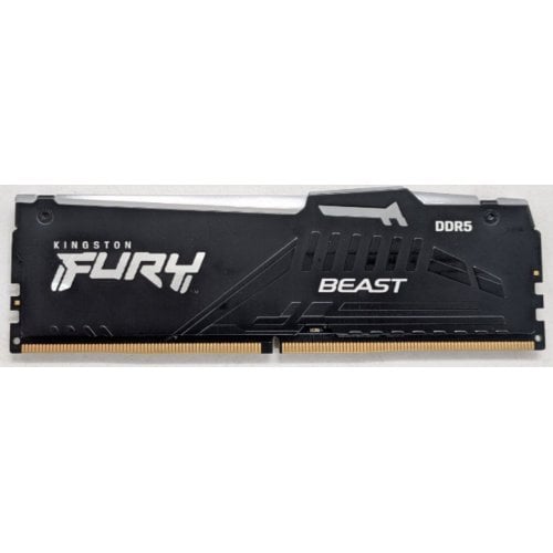 Озп Kingston DDR5 32GB 5600MHz FURY Beast RGB Black (KF556C40BBA-32) (Відновлено продавцем, 921559) купити в Україні | Telemart фото