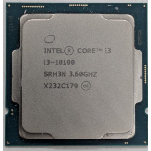 Процессор Intel Core i3-10100 3.6(4.3)GHz 6MB s1200 Tray (CM8070104291317) (Восстановлено продавцом, 921564) купить в Украине | Telemart фото
