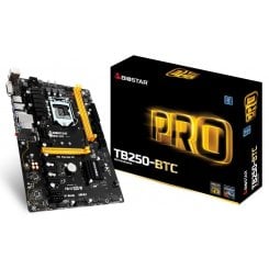 Материнская плата Biostar TB250-BTC Ver. 6.x (s1151, Intel B250) (Восстановлено продавцом, 921571)