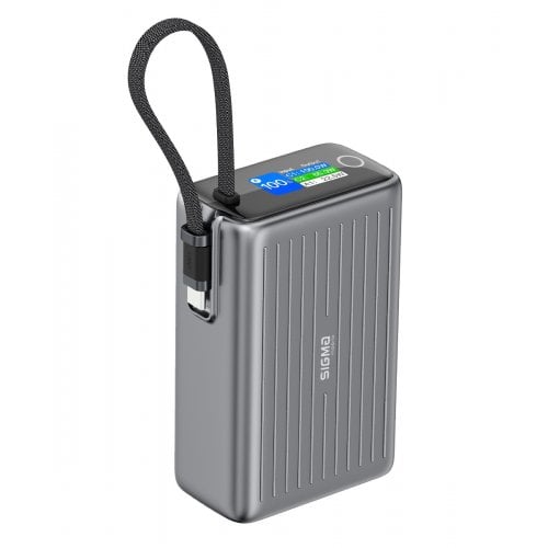 Powerbank Sigma mobile X-power 25000mAh 100W (SI25A5QLX) Grey купить в Украине | Telemart фото