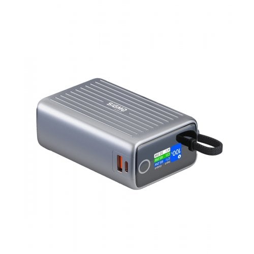 Powerbank Sigma mobile X-power 25000mAh 100W (SI25A5QLX) Grey купить в Украине | Telemart фото