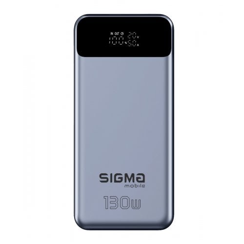 Powerbank Sigma mobile X-power 30000mAh 130W (SI30A7QLX) Silver купить в Украине | Telemart фото