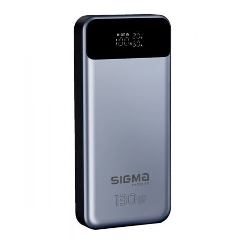 Powerbank Sigma mobile X-power 30000mAh 130W (SI30A7QLX) Silver купить в Украине | Telemart фото